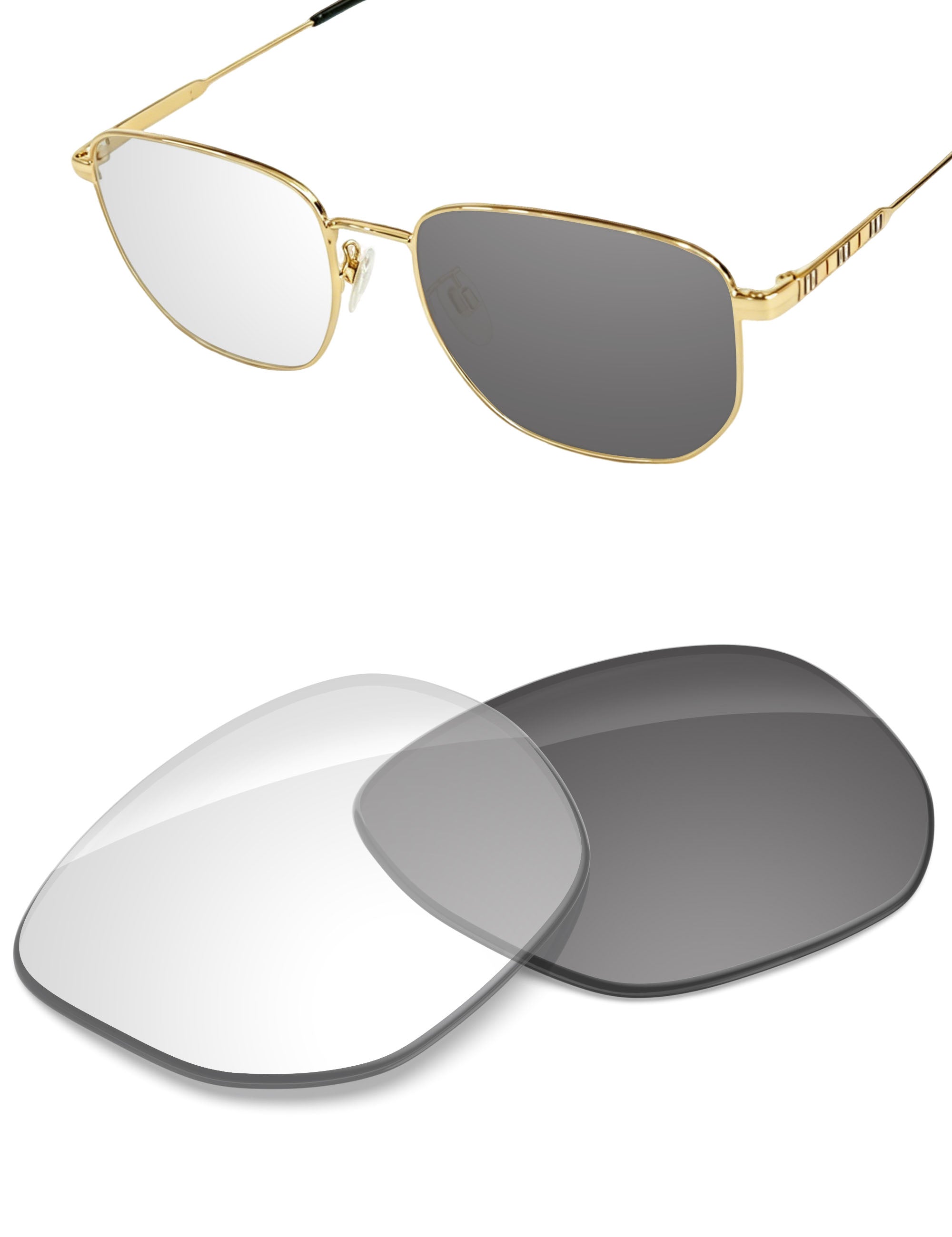 Adapt Gray Photochromic Blue Light Blocking-Non-Polarized