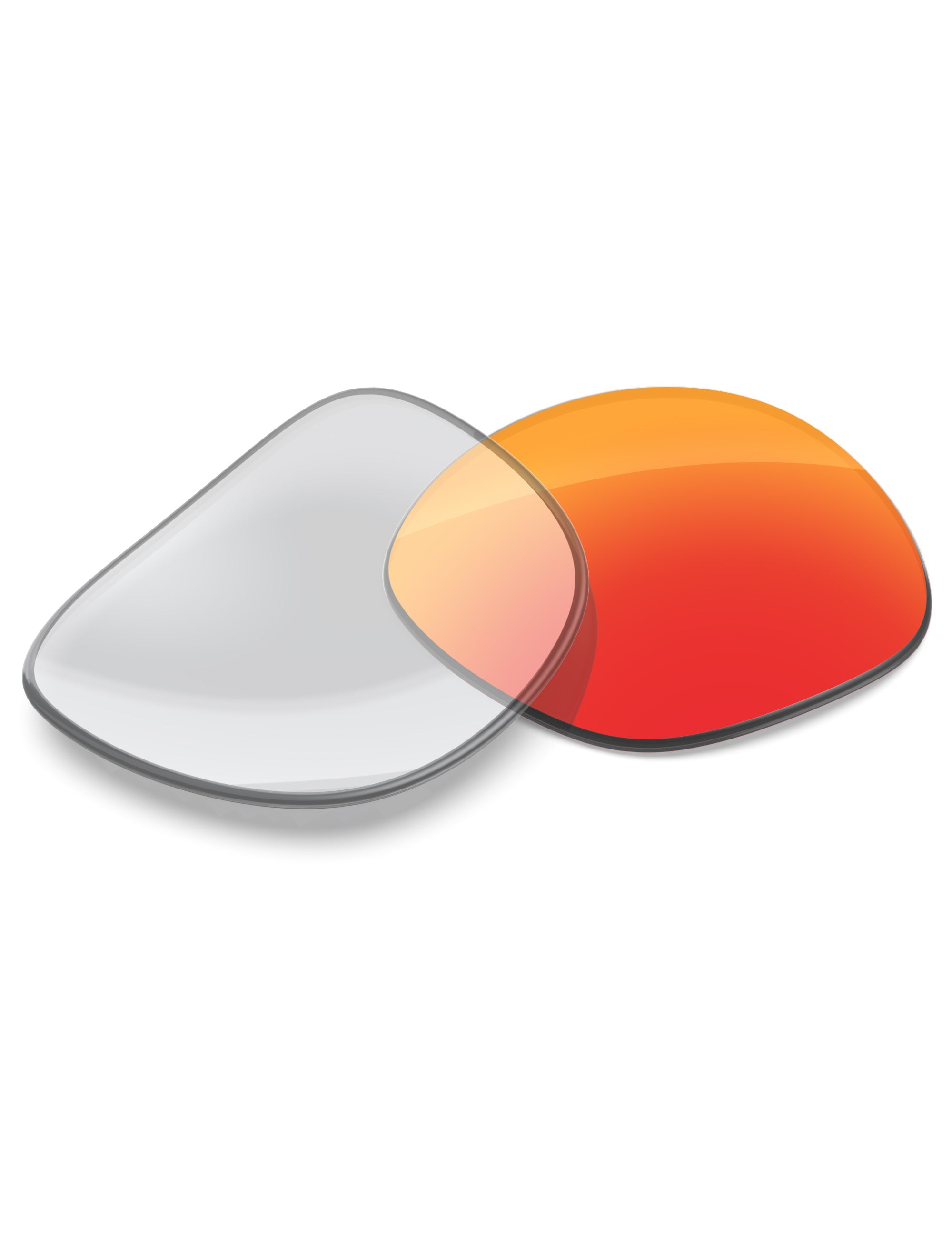 Fire Red FlashMirror™ Photochromic-Non-Polarized