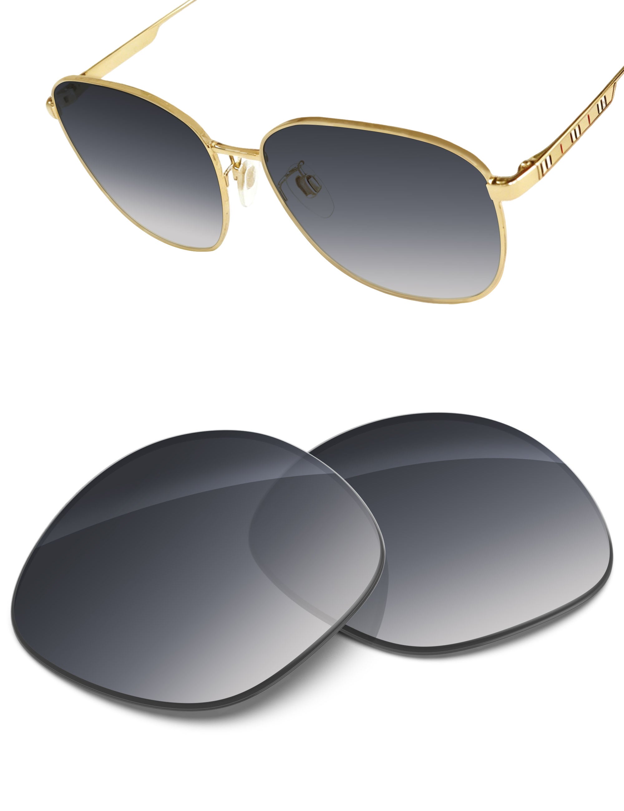 Gray Gradient-Non-Polarized