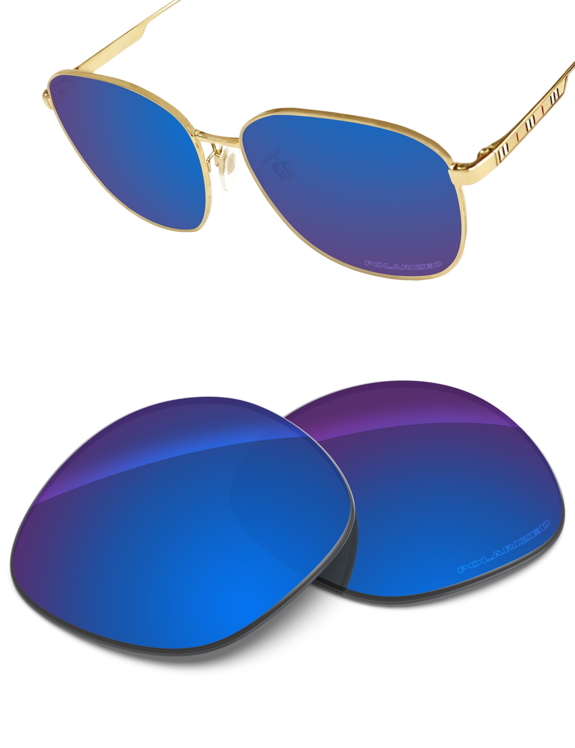 Sapphire Blue FlashMirror™-Polarized