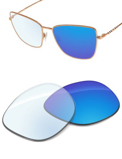Sky Blue FlashMirror™ Photochromic-Non-Polarized