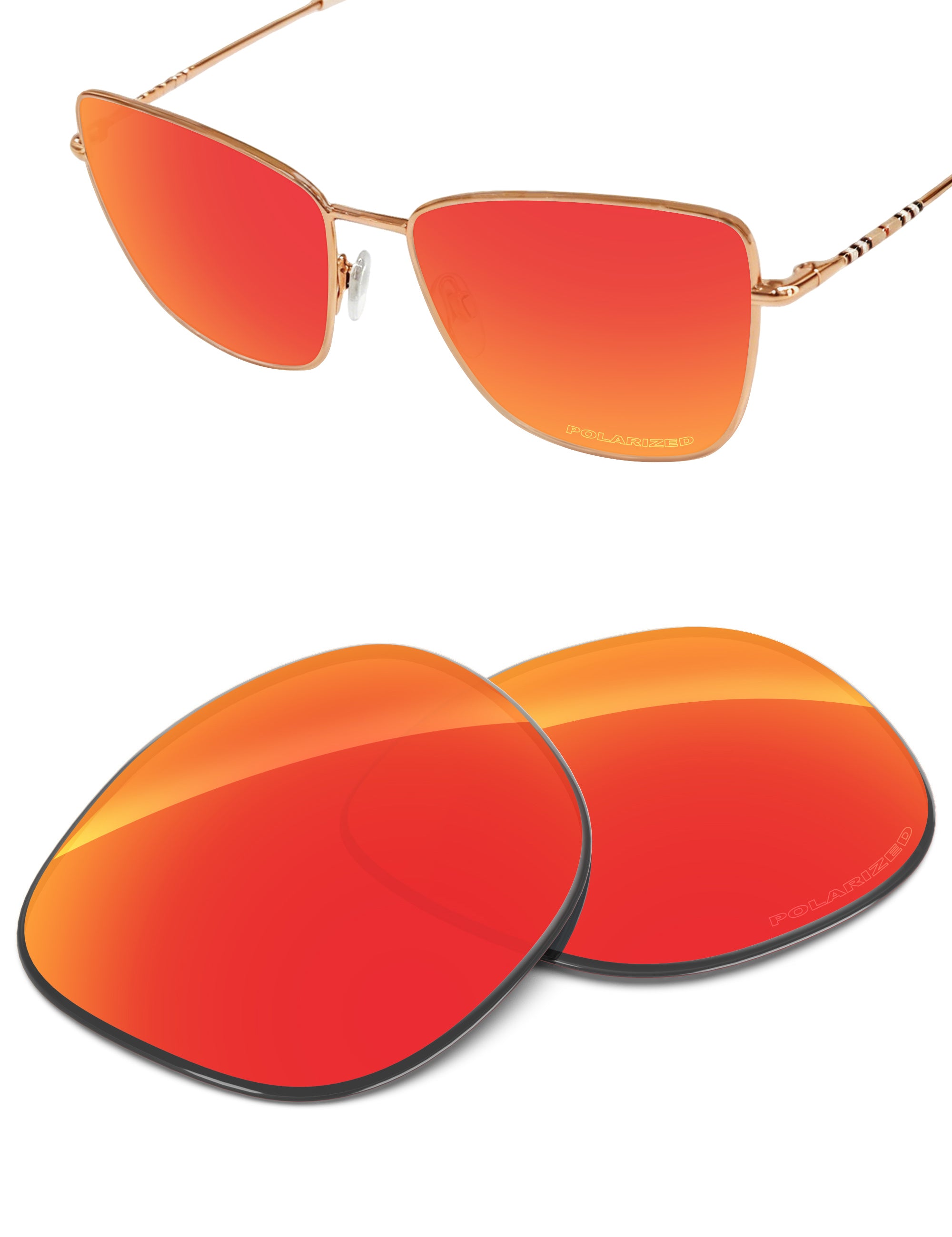 Fire Red FlashMirror™-Polarized