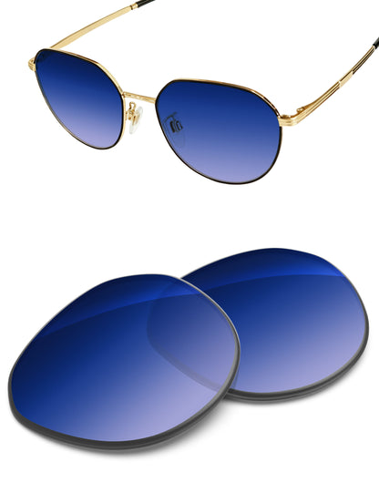 Aqua Blue Gradient-Non-Polarized