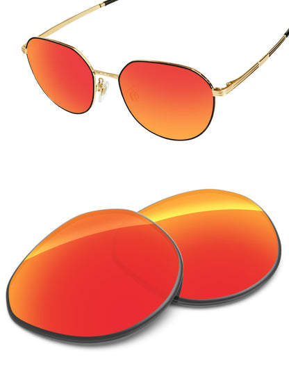 Fire Red FlashMirror™-Non-Polarized