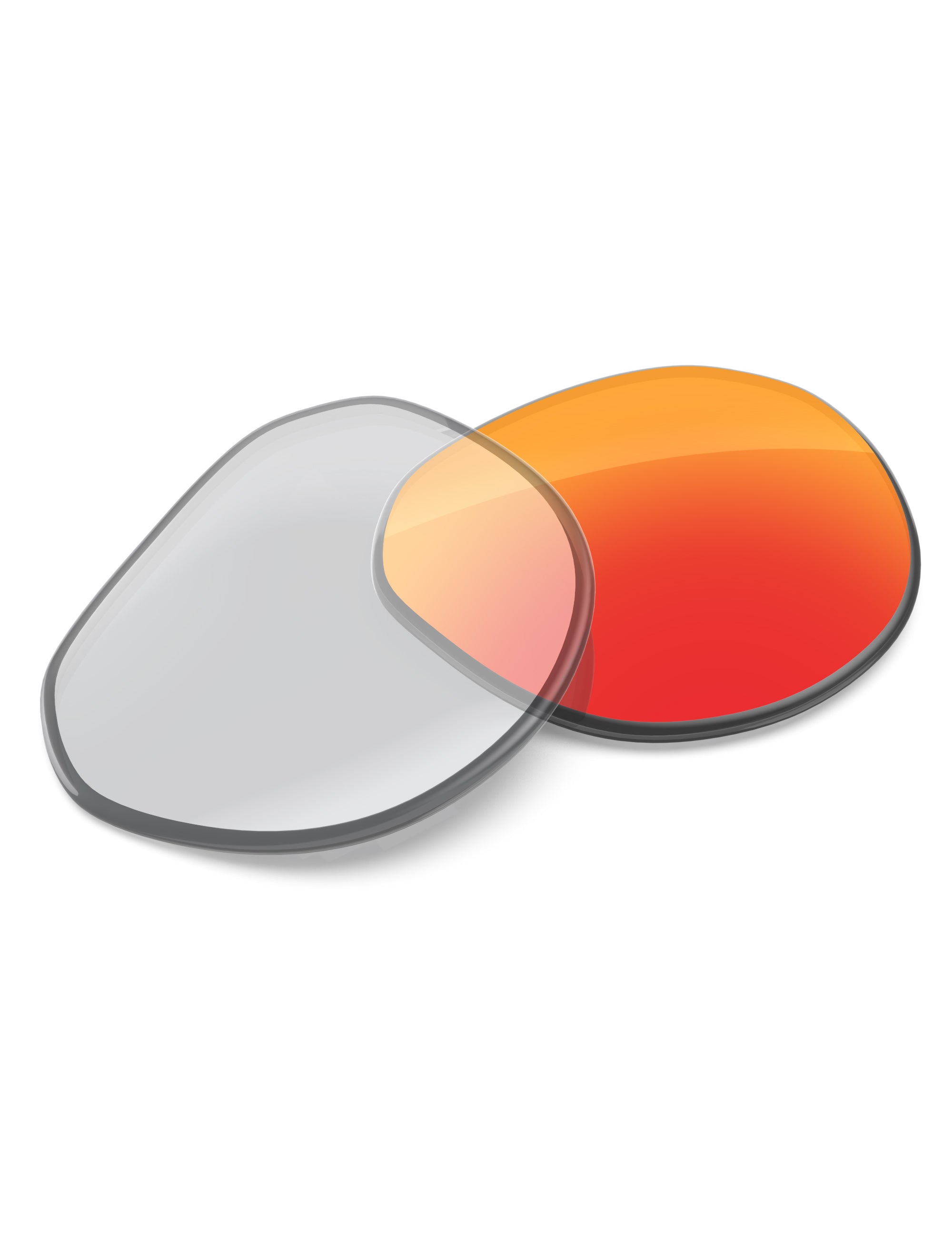 Fire Red FlashMirror™ Photochromic-Non-Polarized