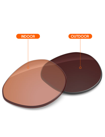 Orange Tint Photochromic-Non-Polarized