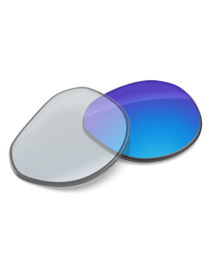 Sky Blue FlashMirror™ Photochromic-Non-Polarized