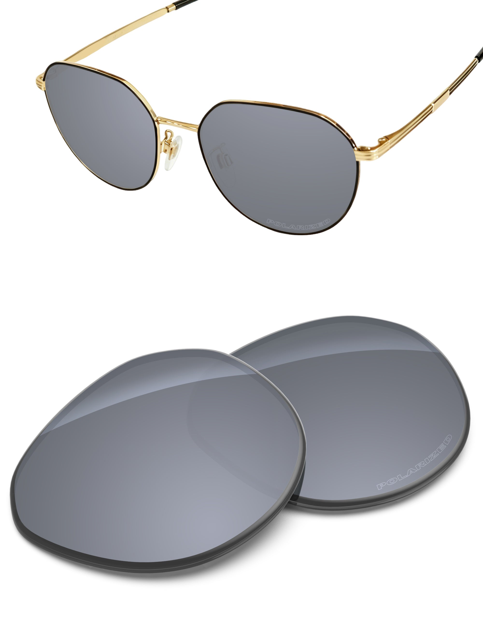 Silver Metallic FlashMirror™-Polarized