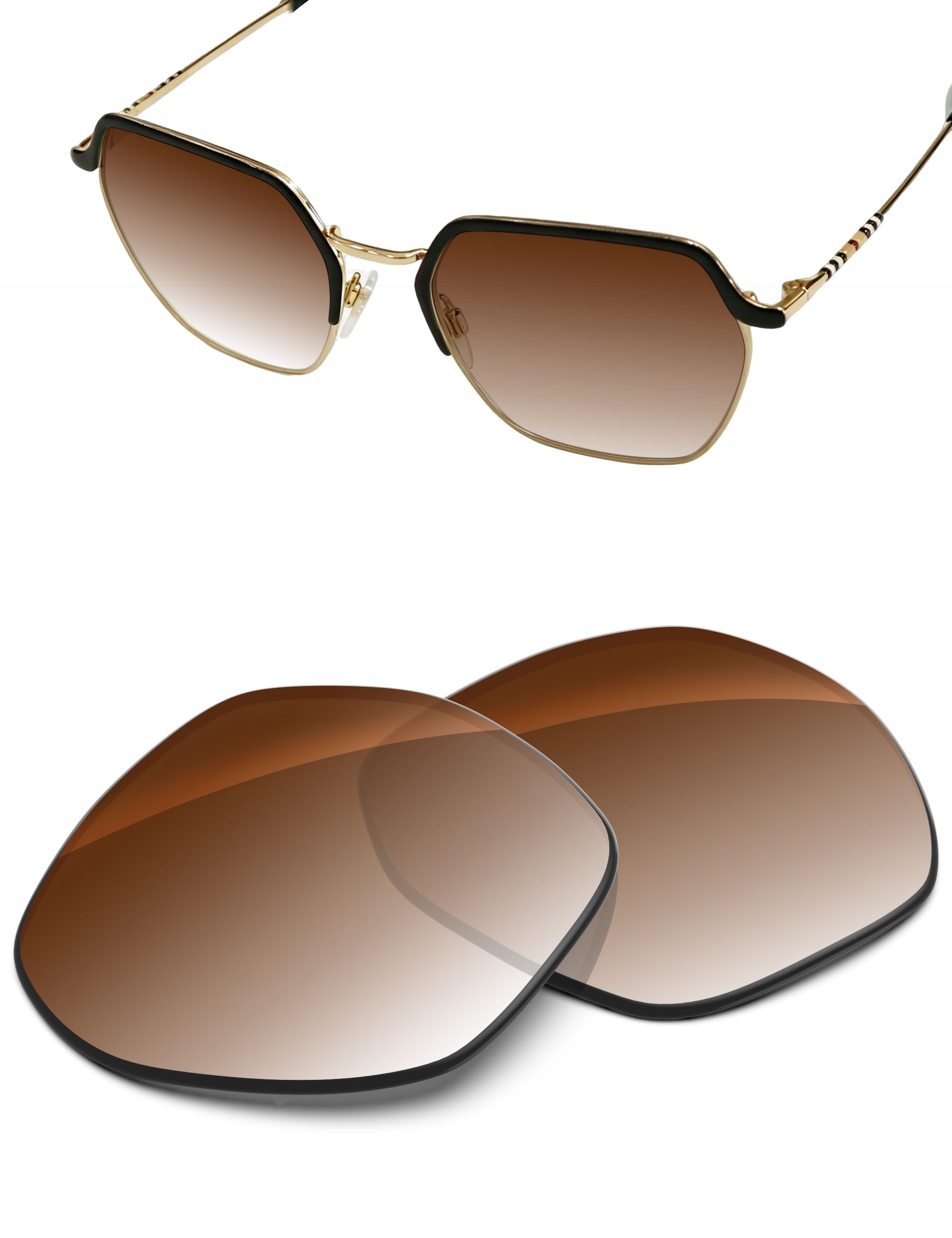 Brown Gradient-Non-Polarized