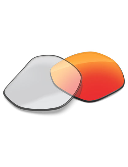 Fire Red FlashMirror™ Photochromic-Non-Polarized