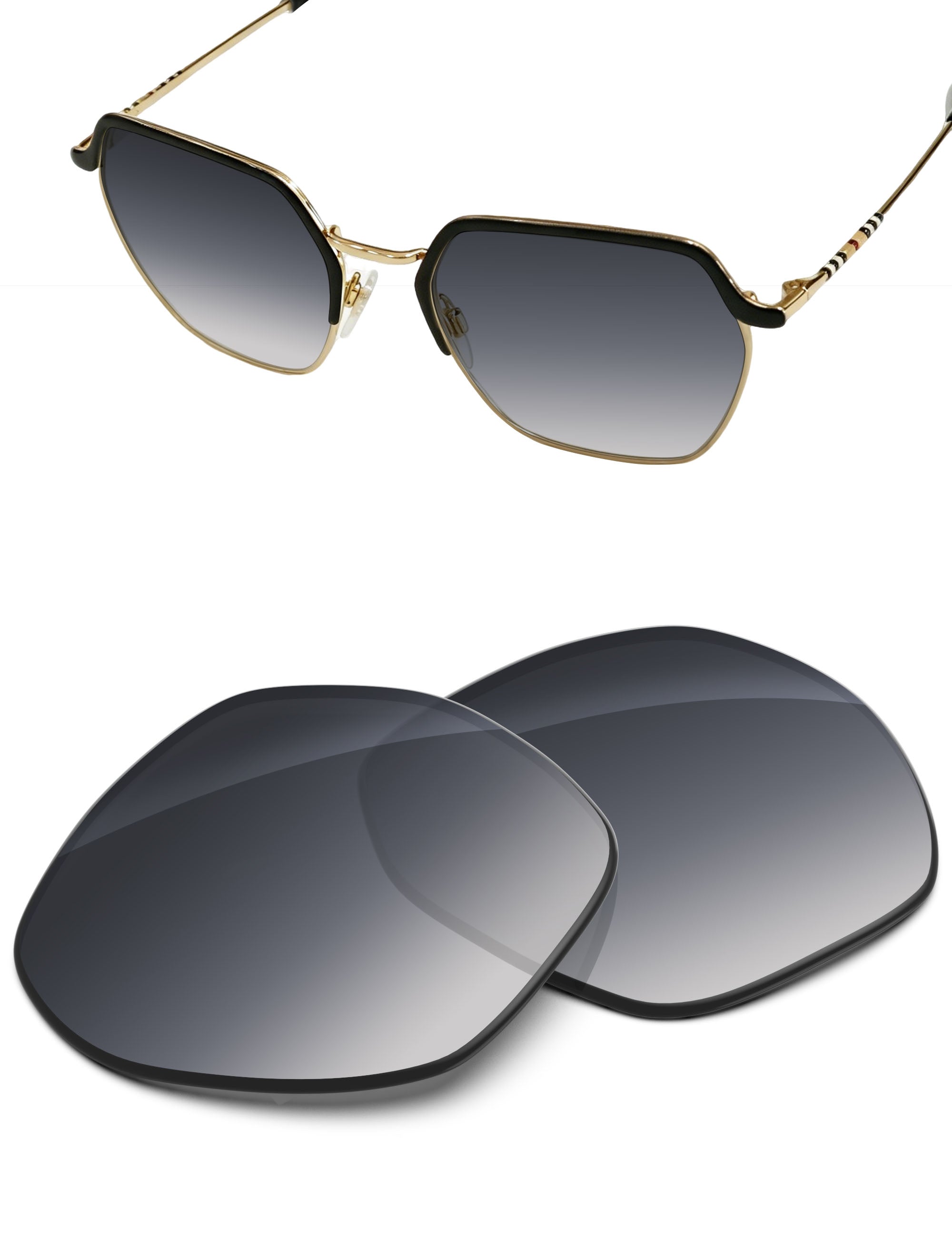 Gray Gradient-Non-Polarized