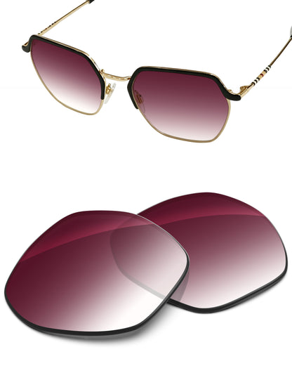 Wine Red Gradient-Non-Polarized