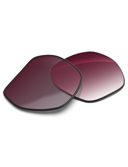 Wine Red Gradient-Non-Polarized
