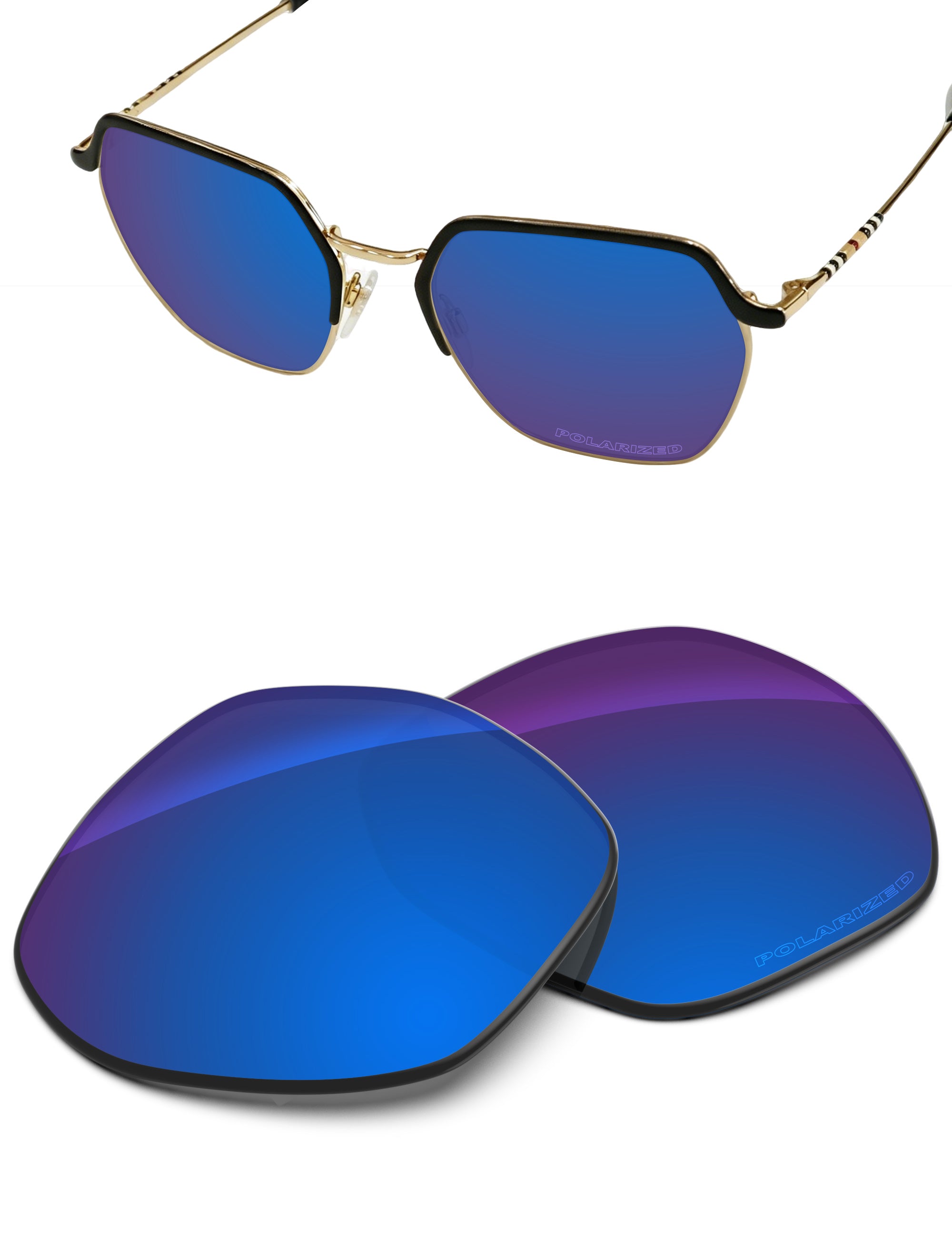 Sapphire Blue FlashMirror™-Polarized
