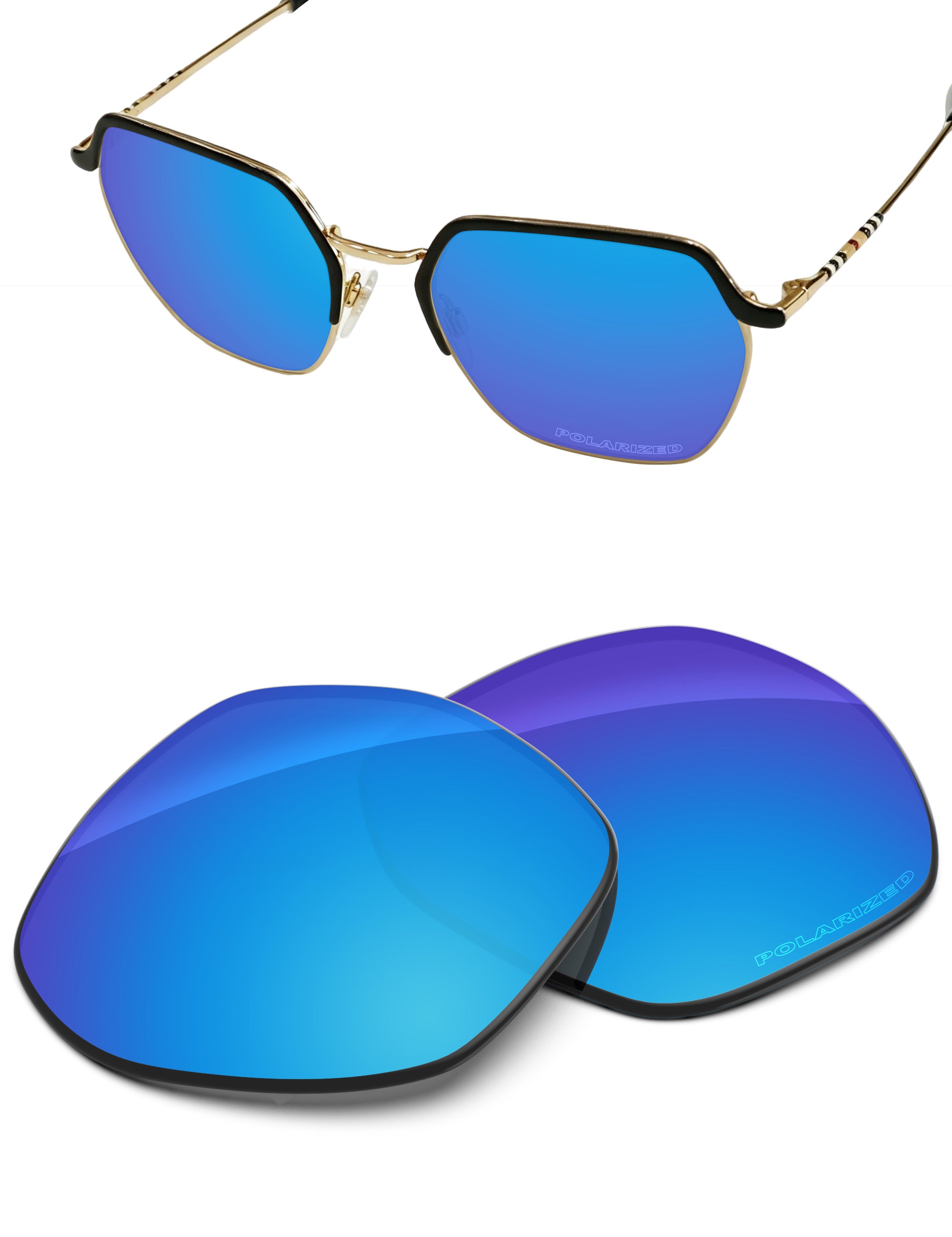 Sky Blue FlashMirror™-Polarized