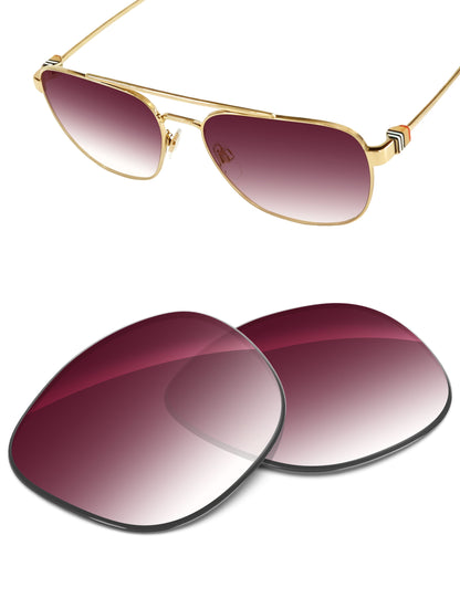Wine Red Gradient-Non-Polarized