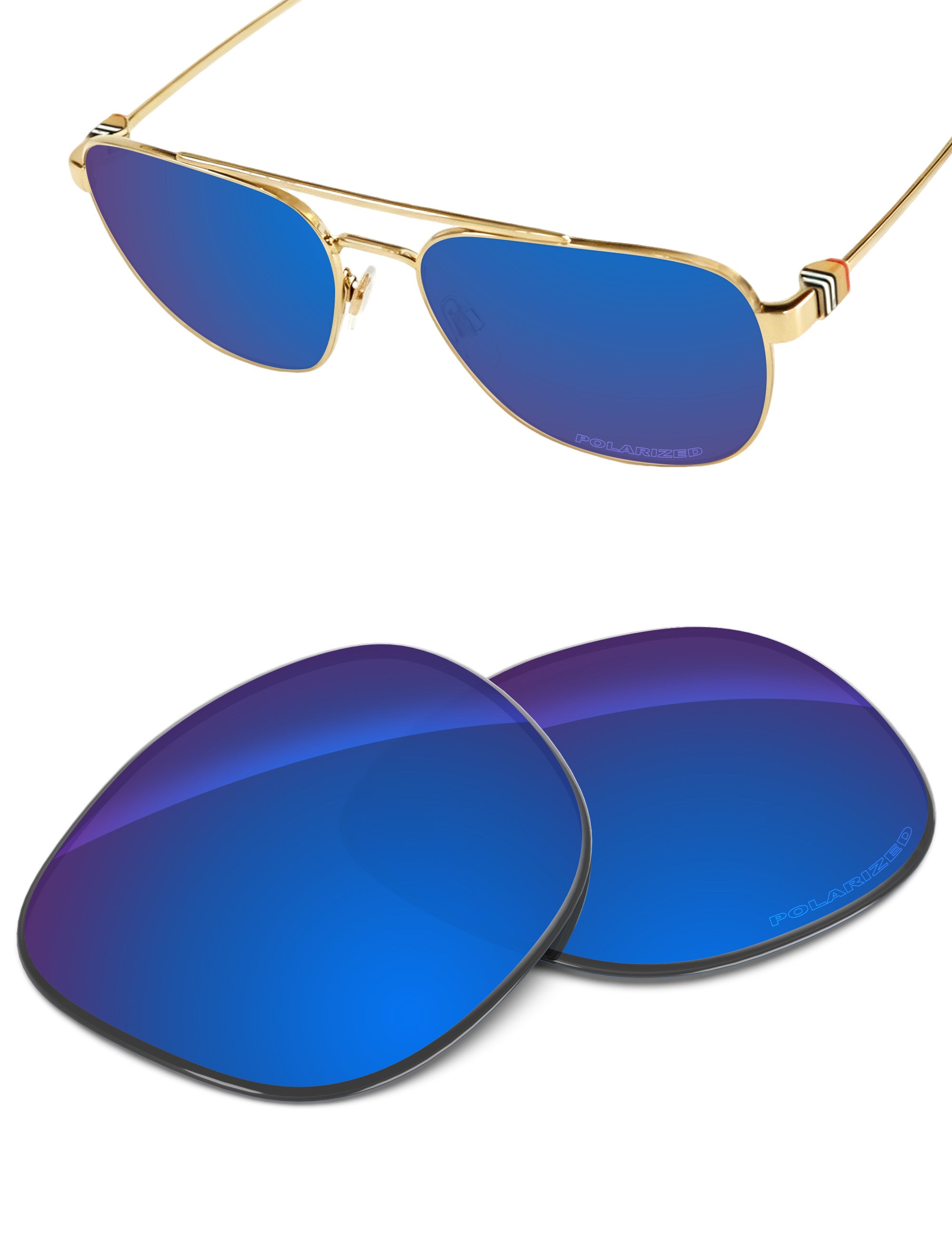 Sapphire Blue FlashMirror™-Polarized
