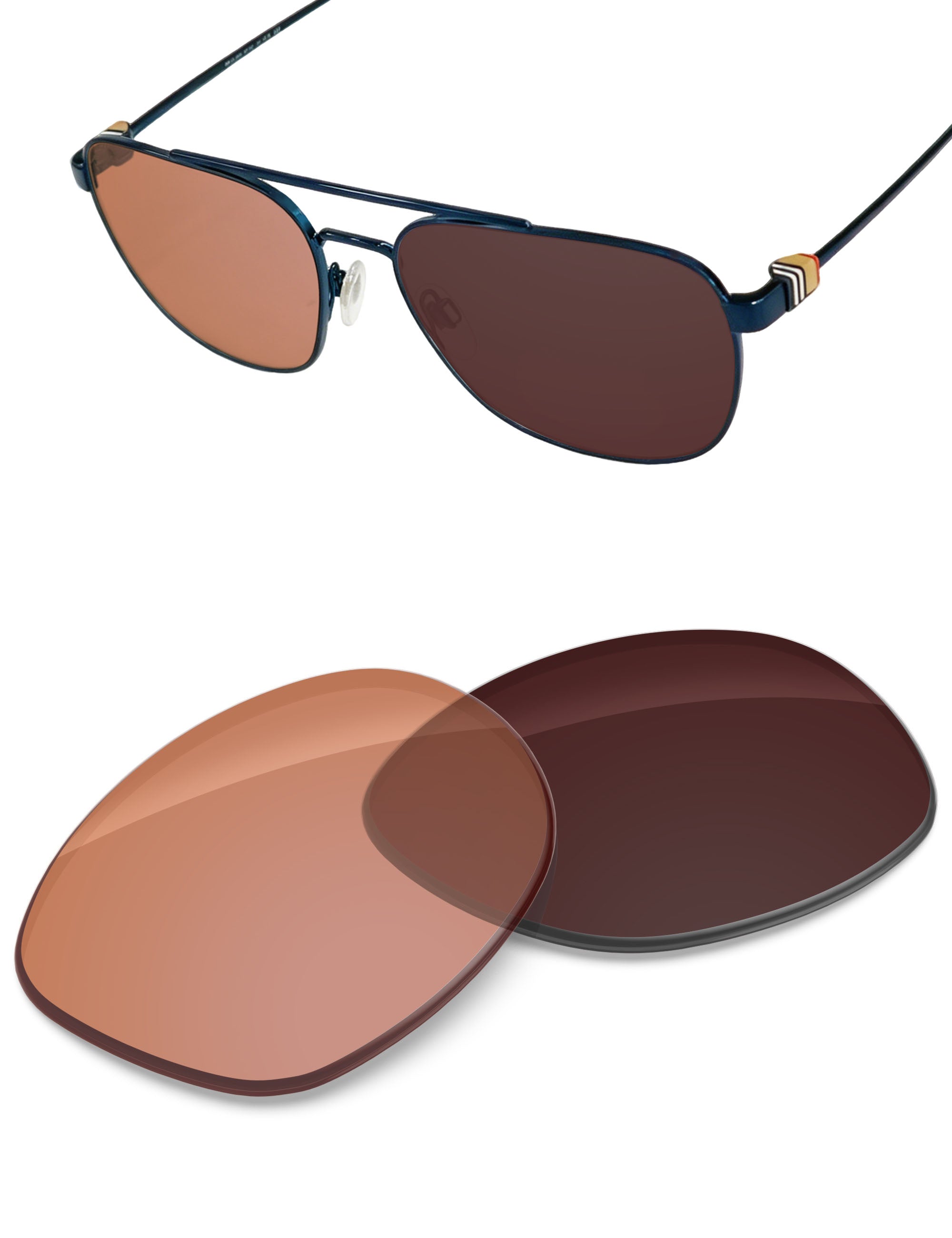 Orange Tint Photochromic-Non-Polarized