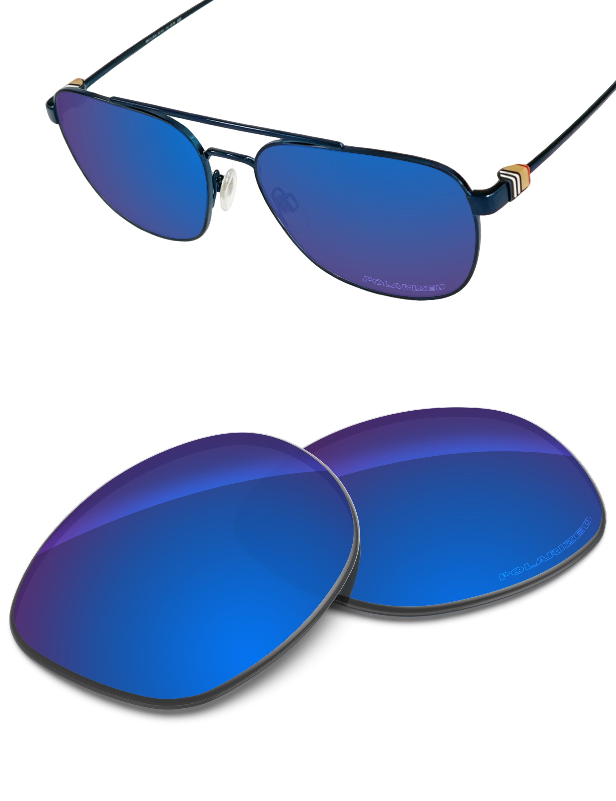 Sapphire Blue FlashMirror™-Polarized