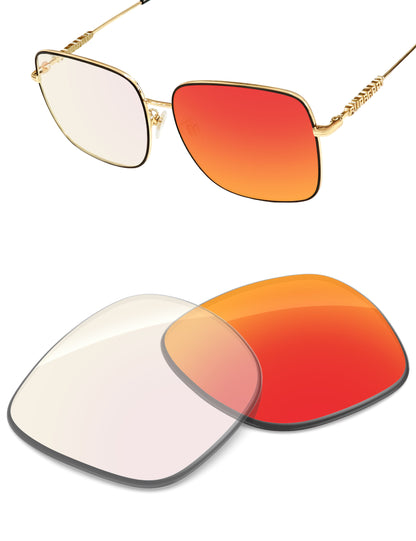 Fire Red FlashMirror™ Photochromic-Non-Polarized