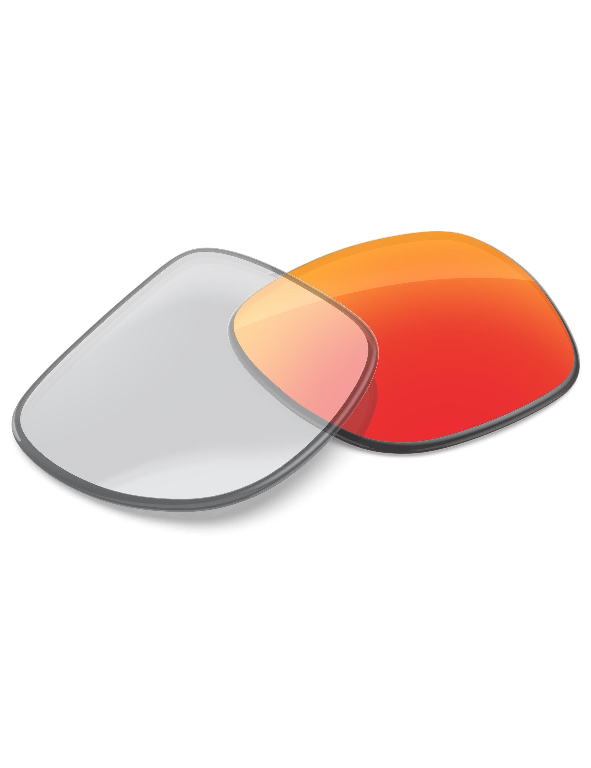 Fire Red FlashMirror™ Photochromic-Non-Polarized