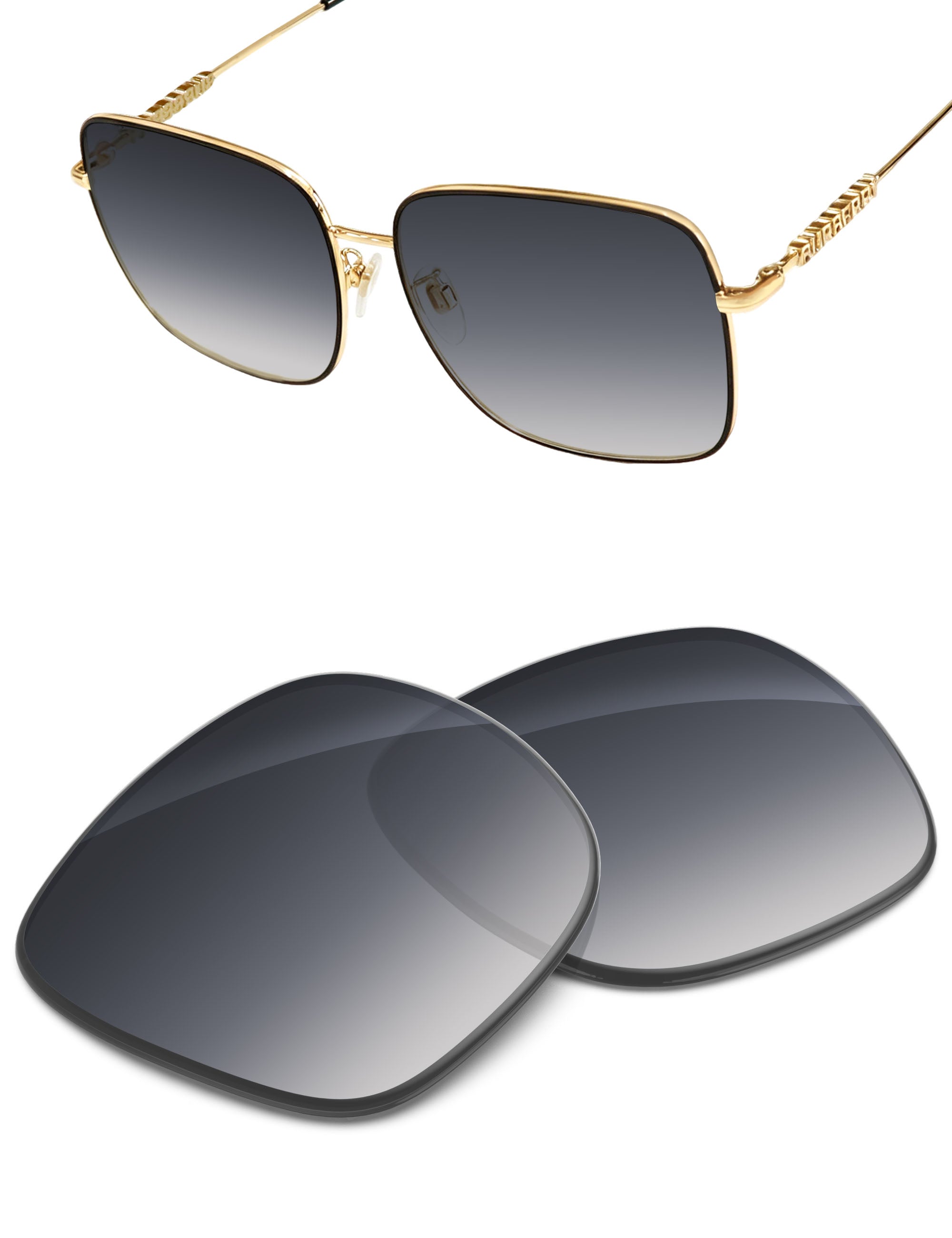 Gray Gradient-Non-Polarized