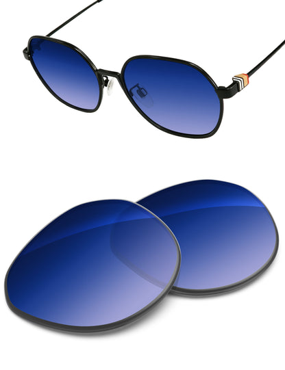 Aqua Blue Gradient-Non-Polarized