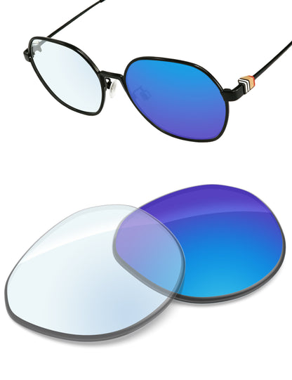 Sky Blue FlashMirror™ Photochromic-Non-Polarized