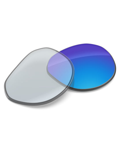 Sky Blue FlashMirror™ Photochromic-Non-Polarized