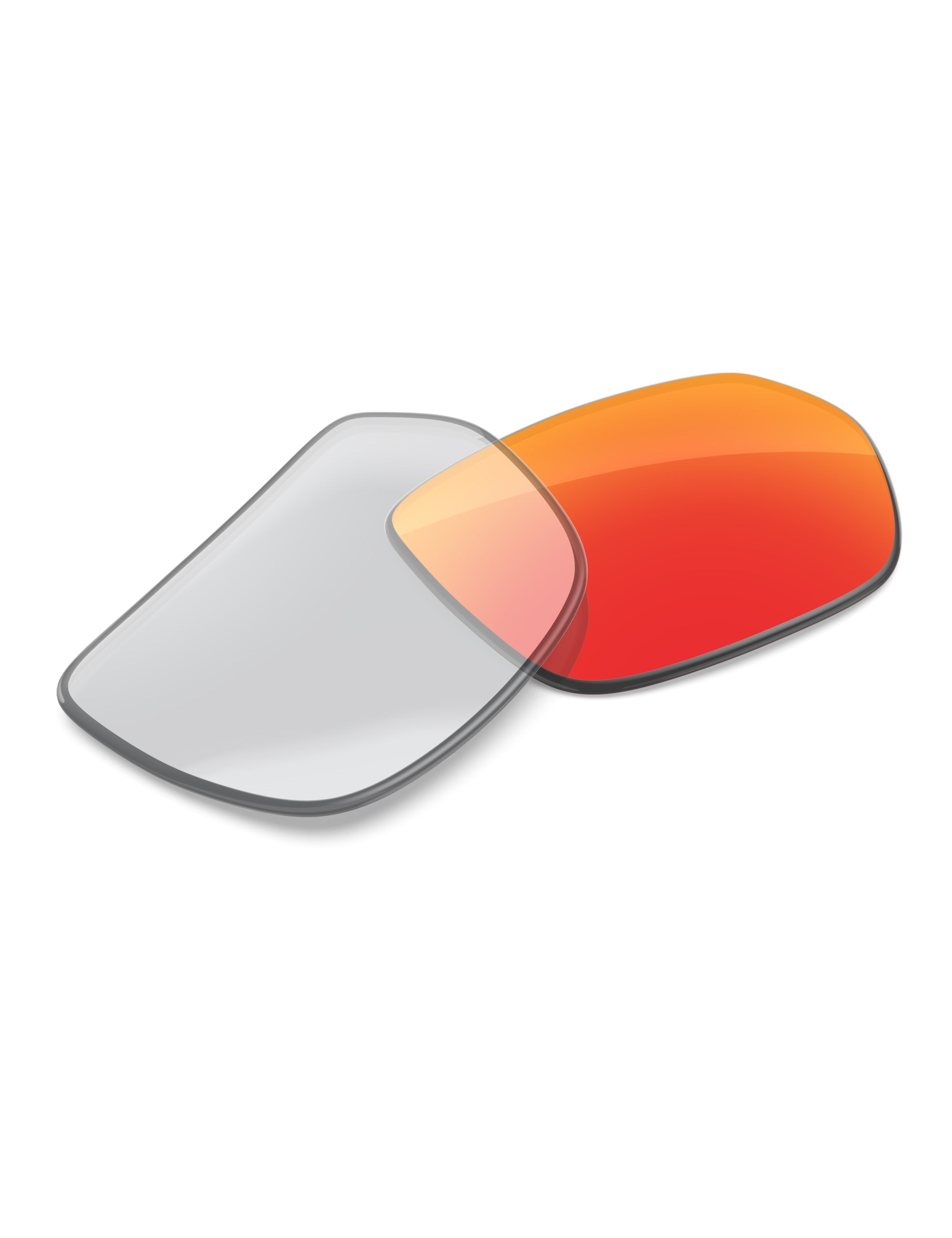 Fire Red FlashMirror™ Photochromic-Non-Polarized