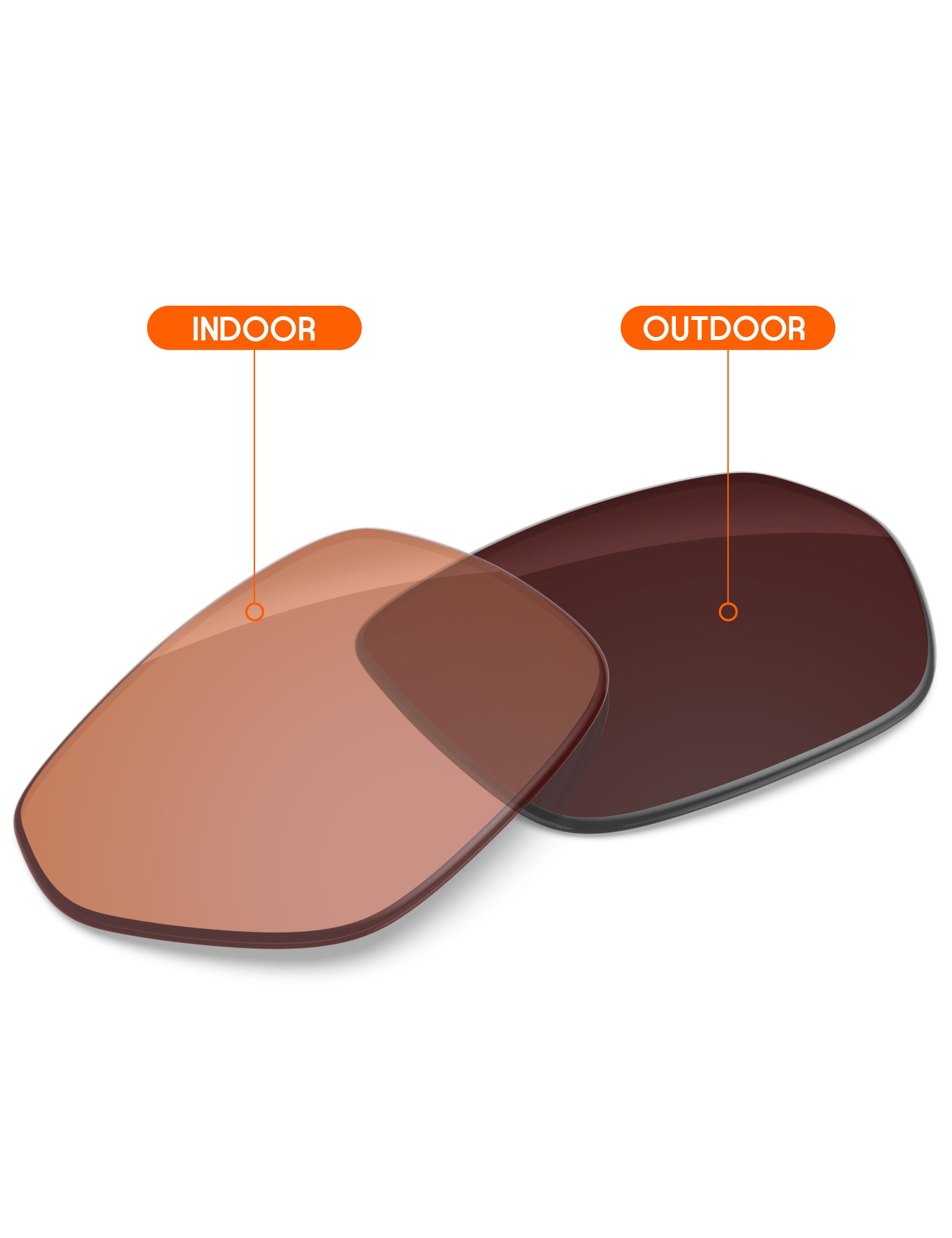 Orange Tint Photochromic-Non-Polarized