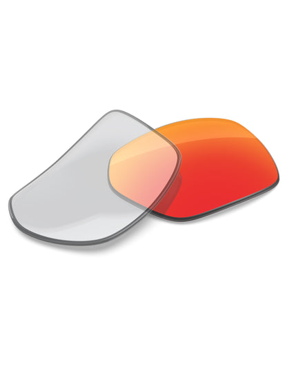 Fire Red FlashMirror™ Photochromic-Non-Polarized