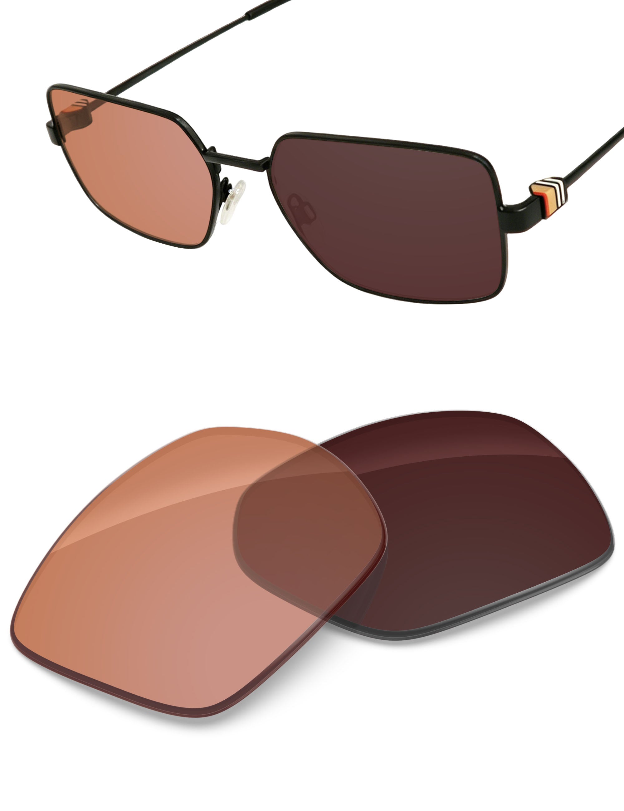 Orange Tint Photochromic-Non-Polarized