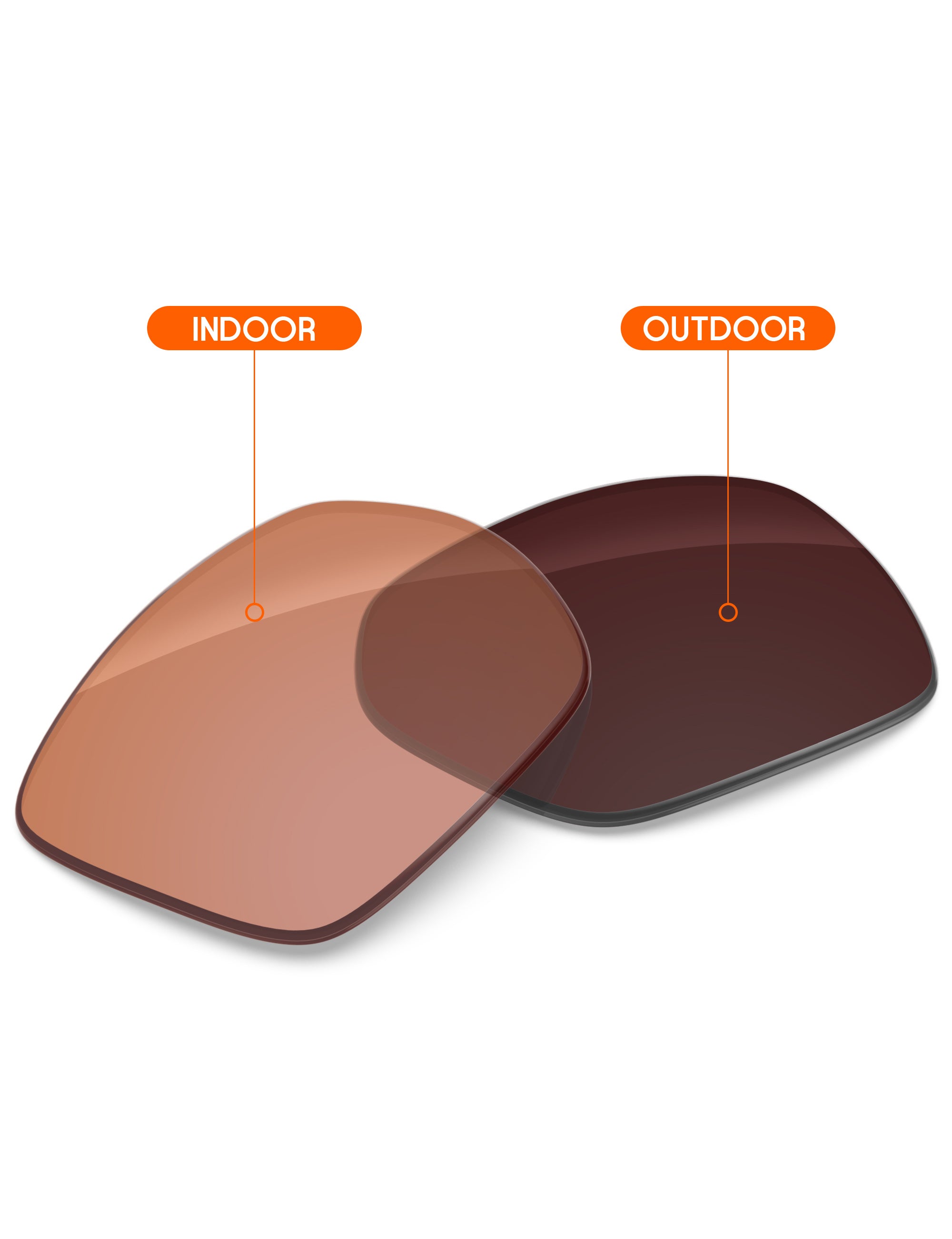 Orange Tint Photochromic-Non-Polarized