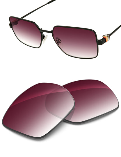 Wine Red Gradient-Non-Polarized