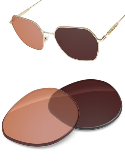 Orange Tint Photochromic-Non-Polarized