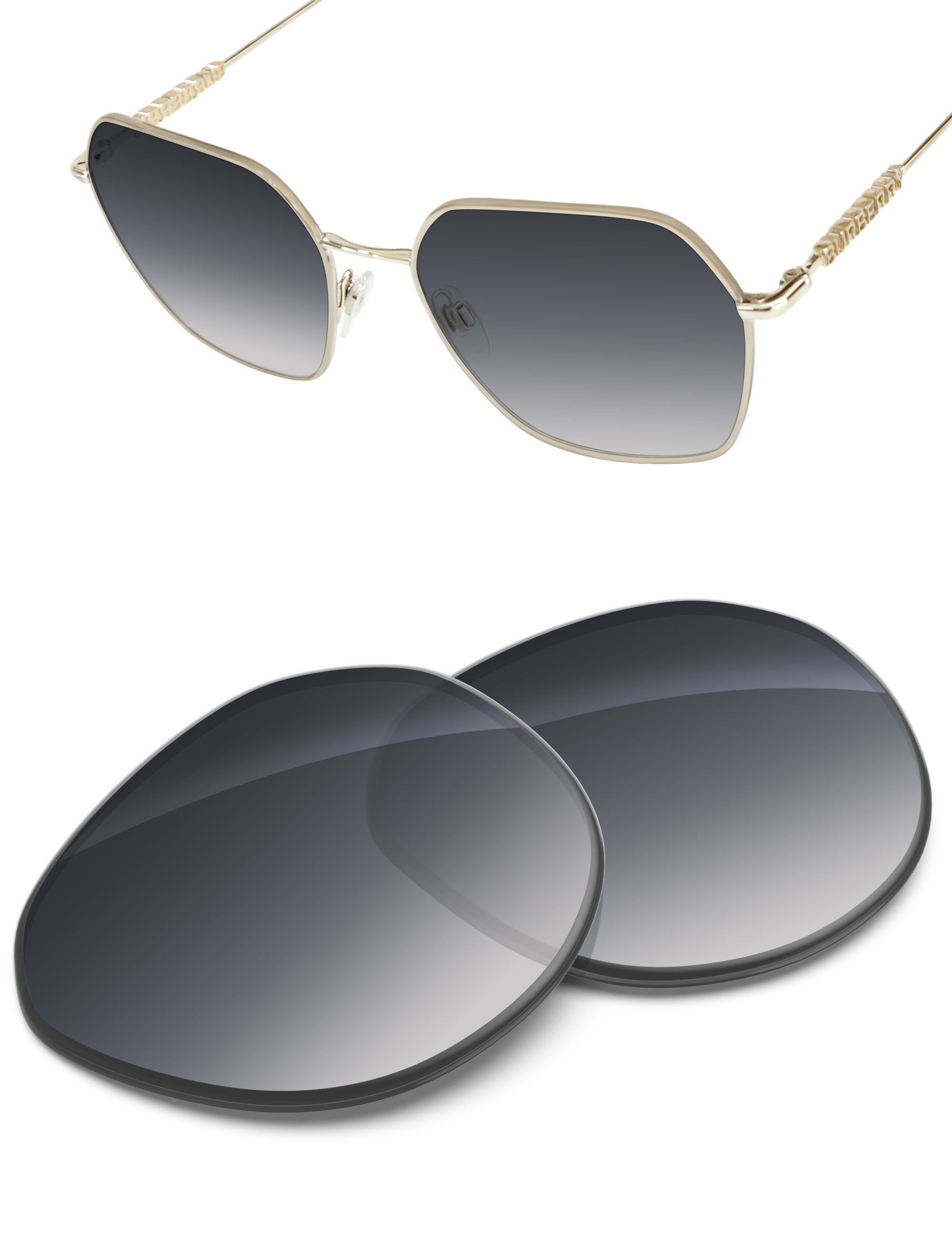 Gray Gradient-Non-Polarized