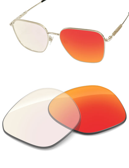 Fire Red FlashMirror™ Photochromic-Non-Polarized