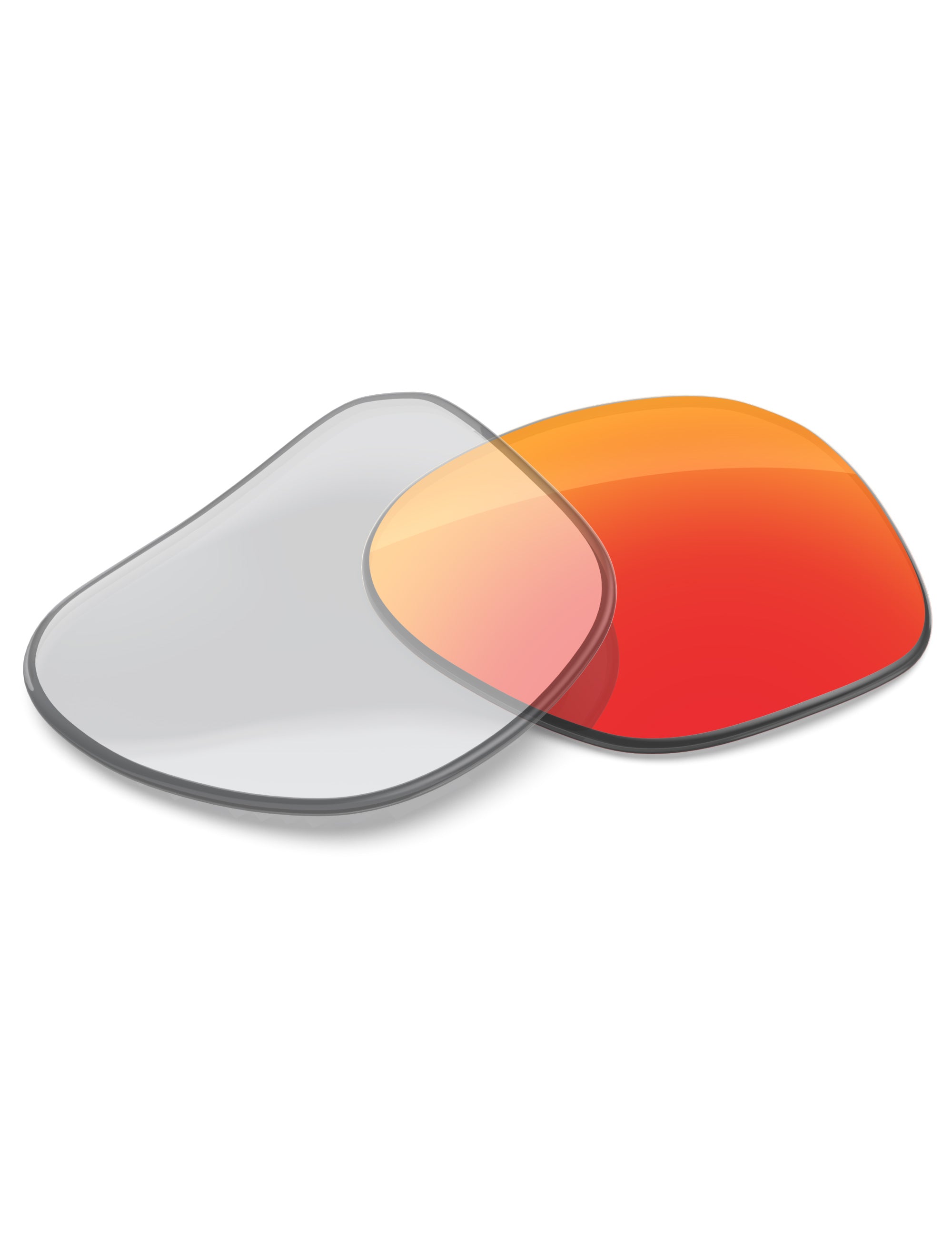 Fire Red FlashMirror™ Photochromic-Non-Polarized