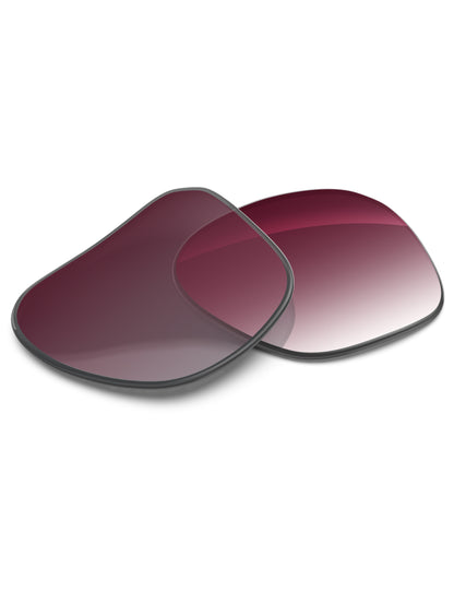 Wine Red Gradient-Non-Polarized