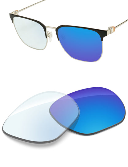 Sky Blue FlashMirror™ Photochromic-Non-Polarized