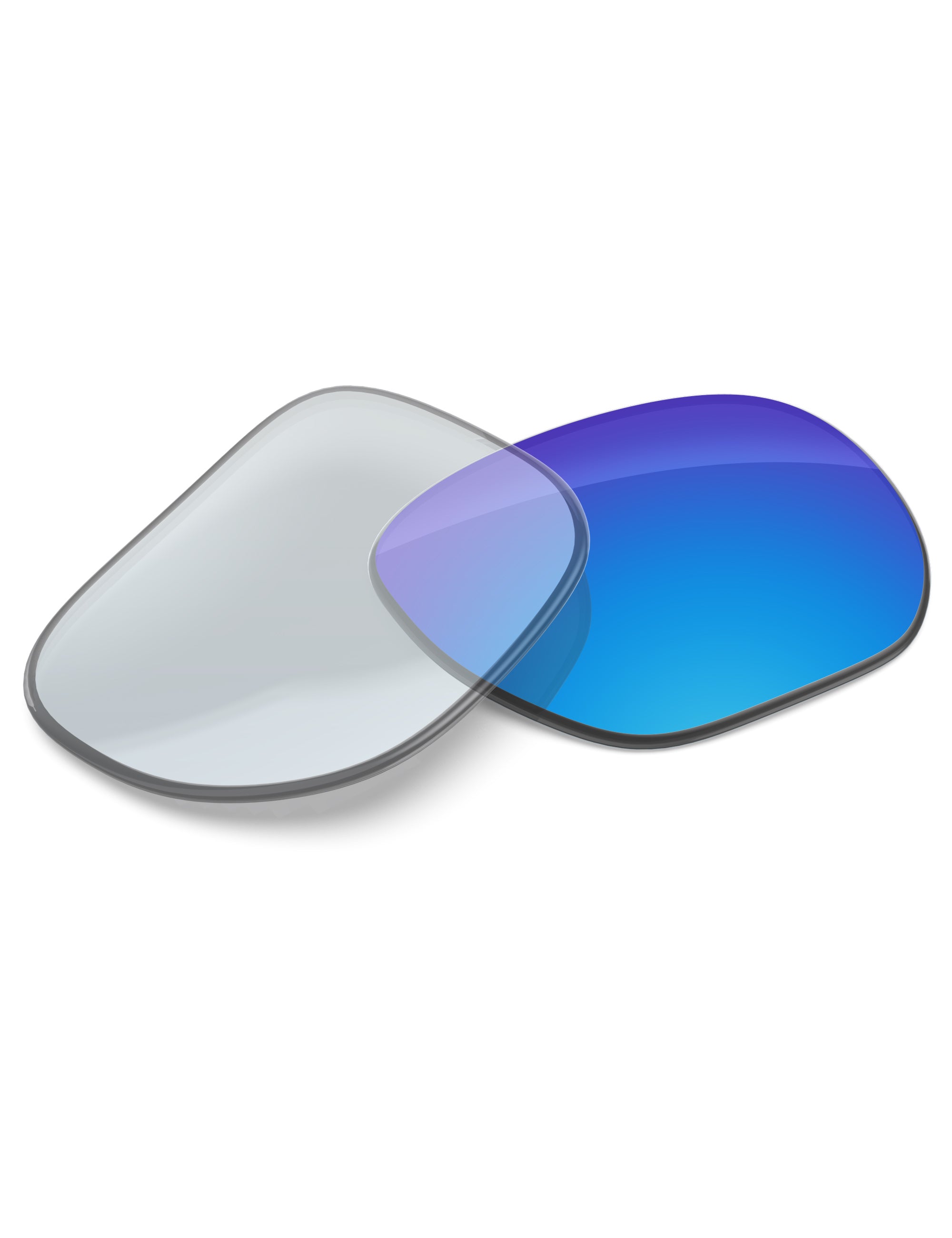 Sky Blue FlashMirror™ Photochromic-Non-Polarized