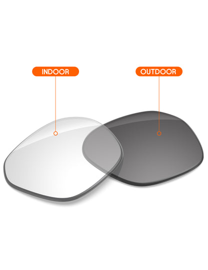 Adapt Gray Photochromic Blue Light Blocking-Non-Polarized