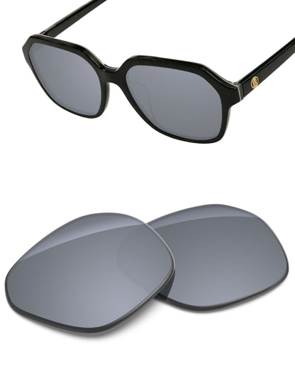 Silver Metallic FlashMirror™-Non-Polarized