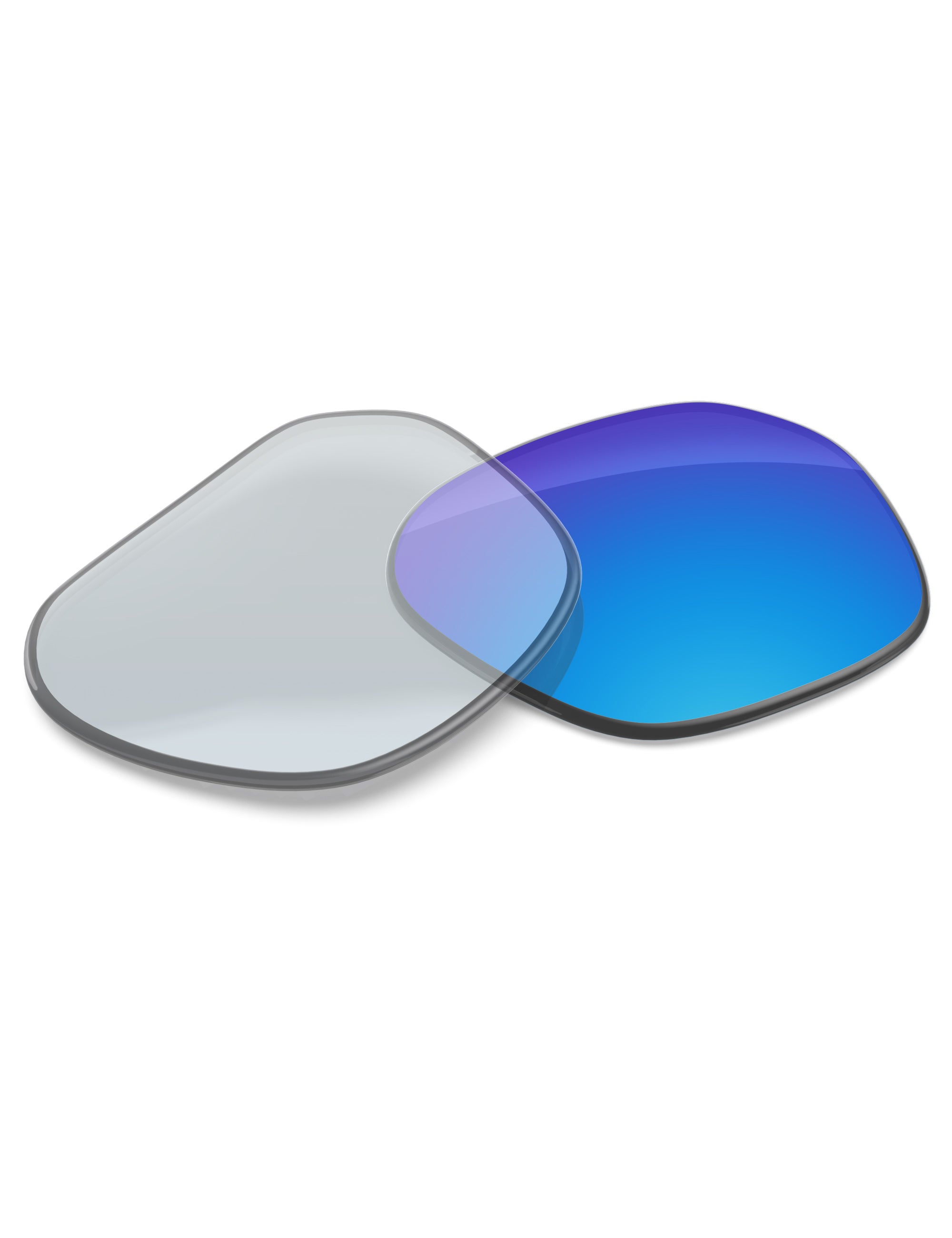 Sky Blue FlashMirror™ Photochromic-Non-Polarized
