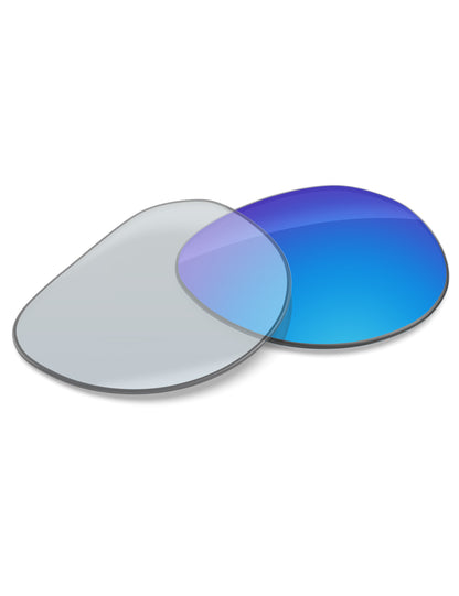 Sky Blue FlashMirror™ Photochromic-Non-Polarized