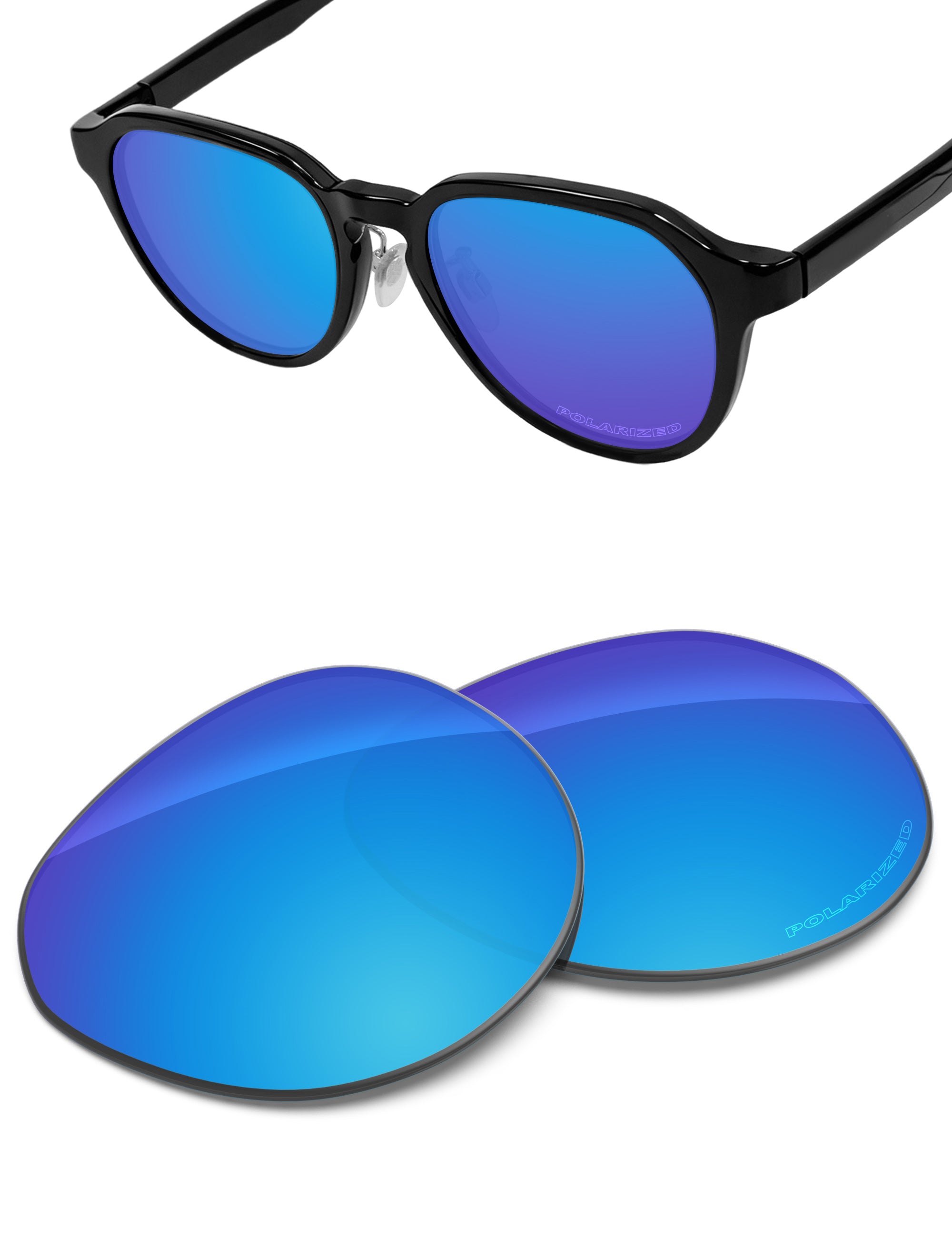 Sky Blue FlashMirror™-Polarized