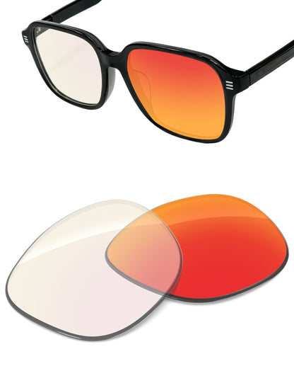 Fire Red FlashMirror™ Photochromic-Non-Polarized