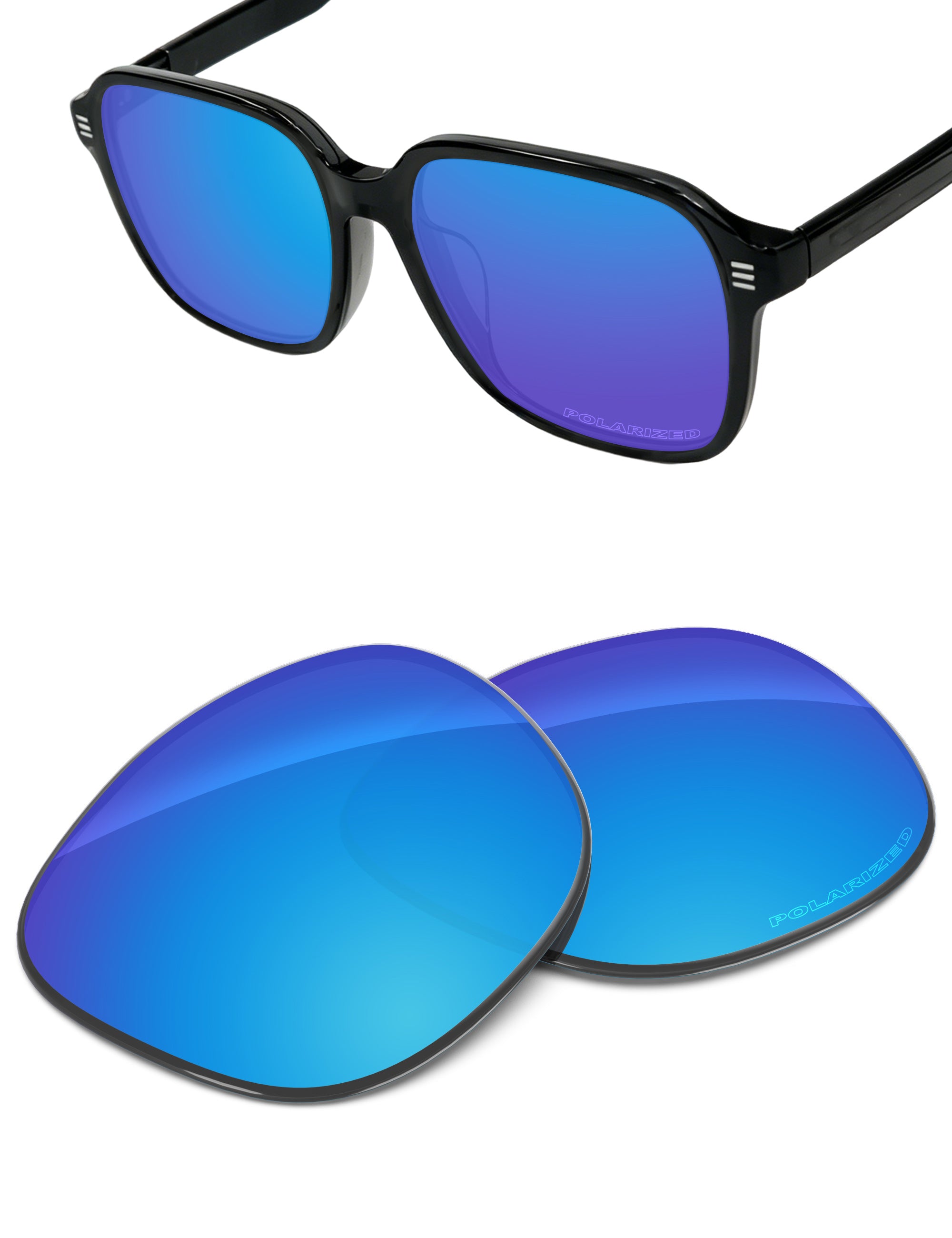 Sky Blue FlashMirror™-Polarized
