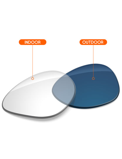 Adapt Blue Photochromic-Non-Polarized